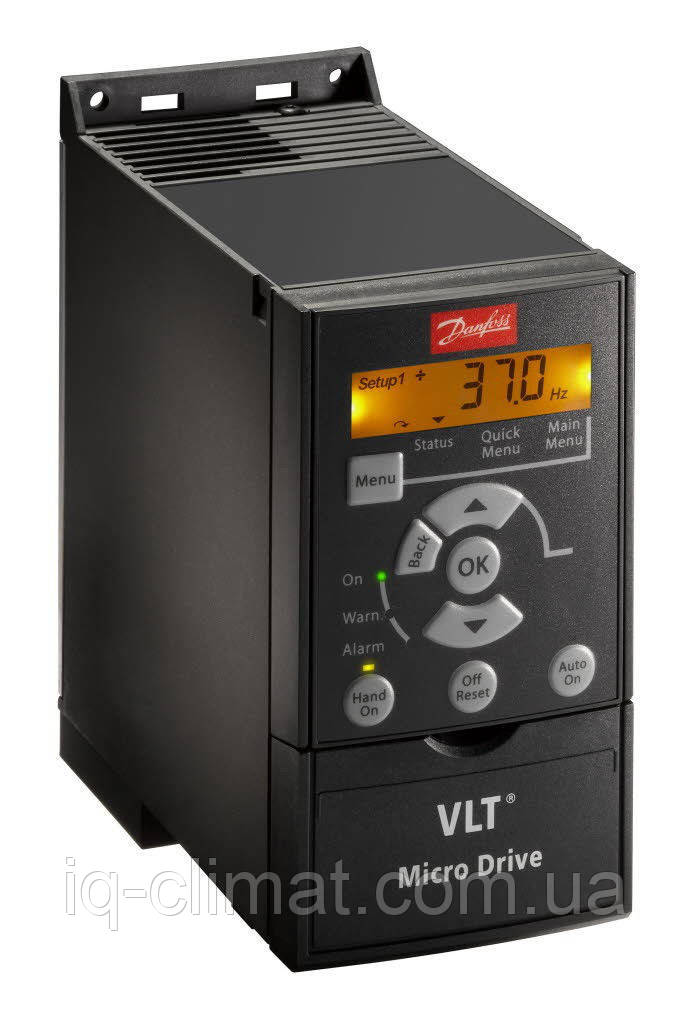 Перетворювач частоти 1,5 кВт; 400В Danfoss, VLT Micro Drive FC-51, 132F0020