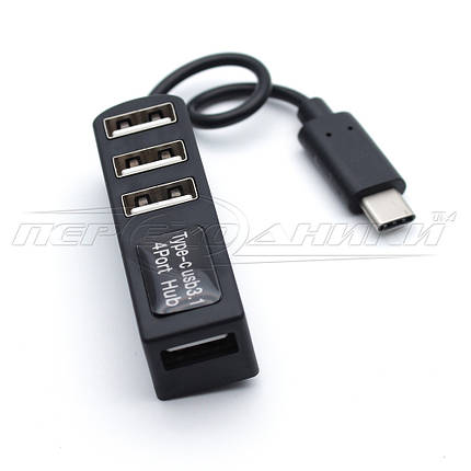 HUB mini Type-C to 4-Port USB 2.0, фото 2