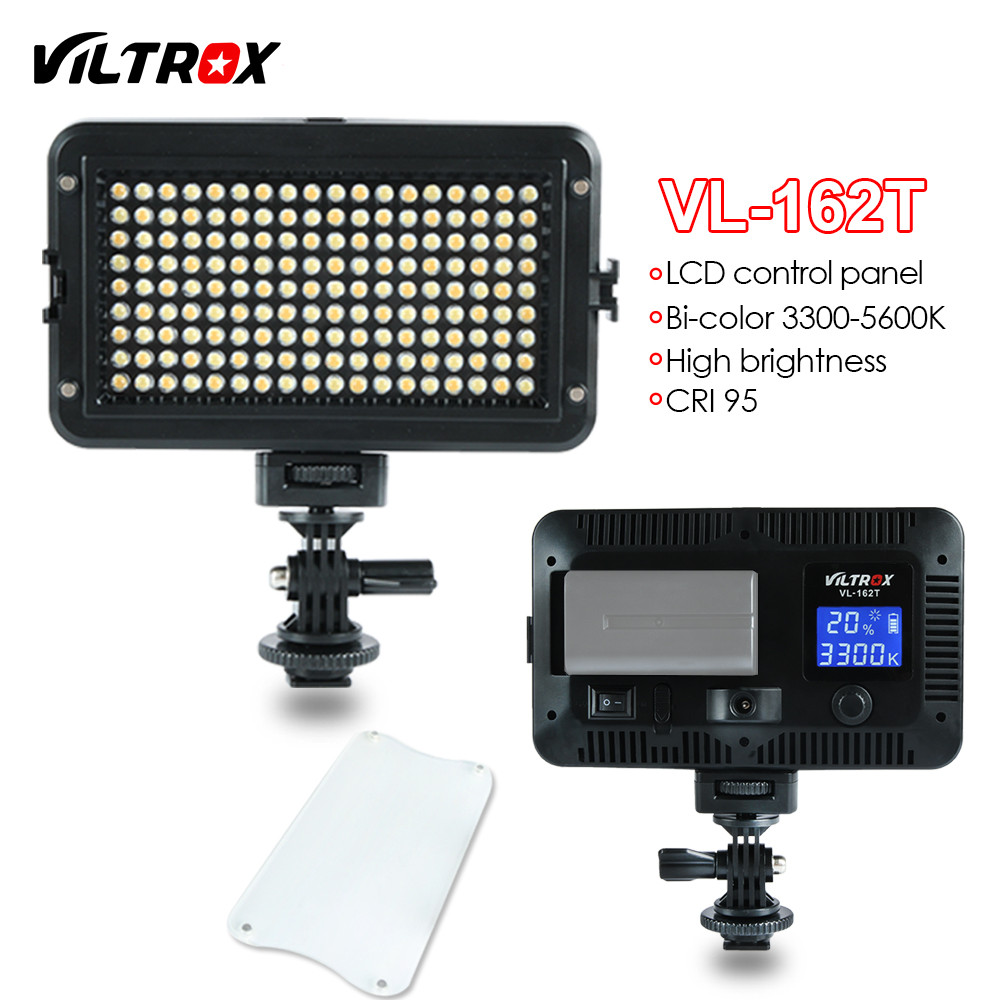 LED - освітлювач, відеосвітло Viltrox VL-162T