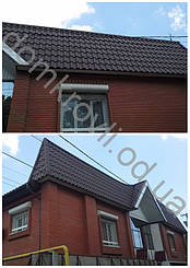 Монтаж модульной металлочерепицы Z-lock Rocua