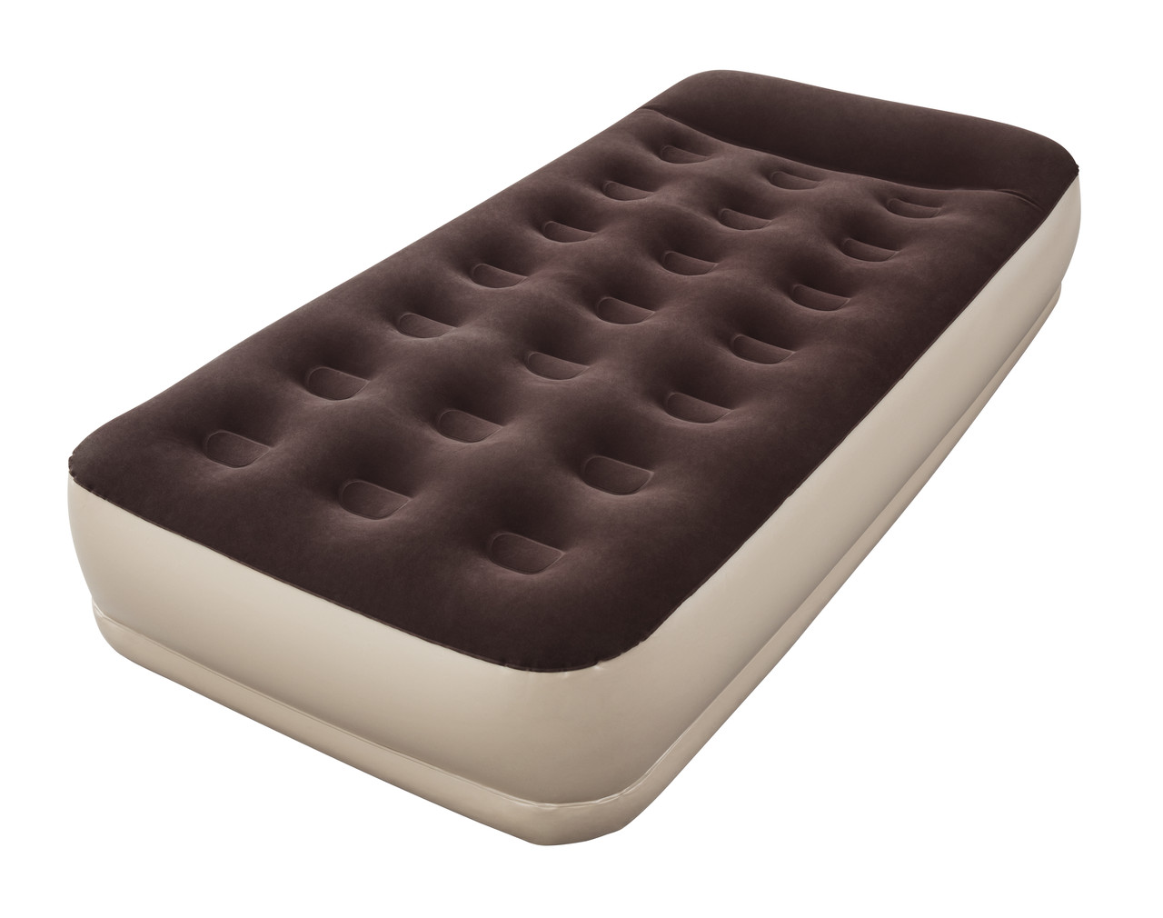 Надувний матрац Bestway 67572 Comfy Single 191х97х38см з вбудованим насосом на батарейках