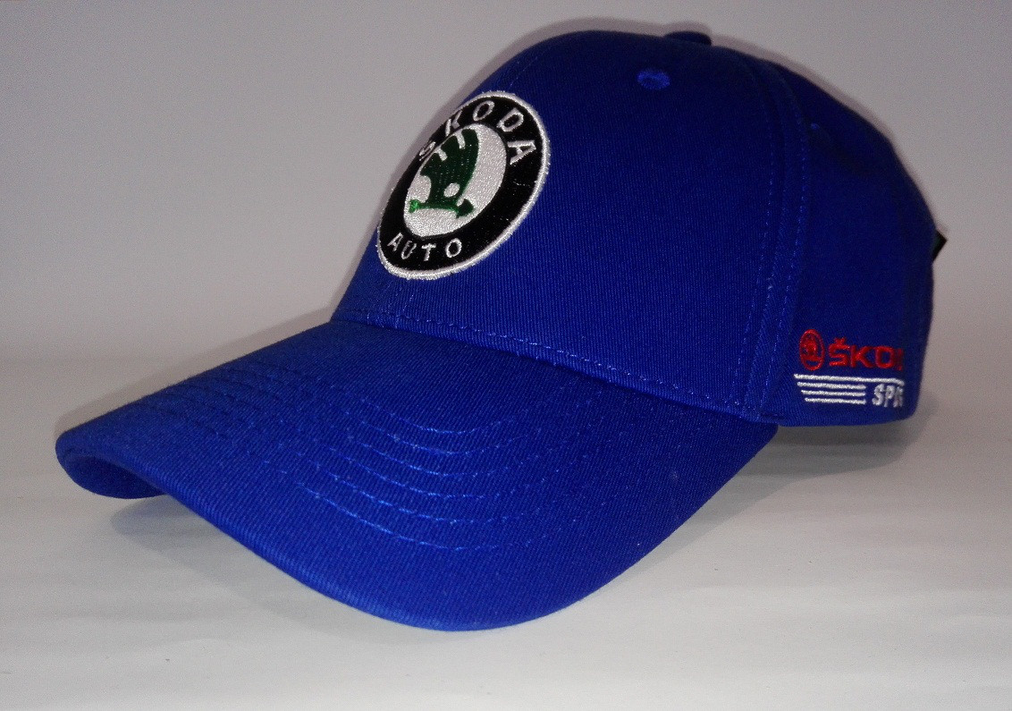 Кепка бейсболка SKODA синій, фото 1
