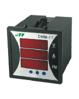 Анализатор параметров электросети DMM-1T щитовой F&F