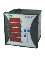 Анализатор параметров электросети DMM-4T щитовой F&F