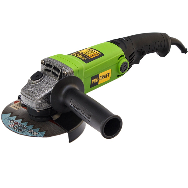 Болгарка Procraft PW1200E з регулюванням обертів і подовженою ручкою, фото 1