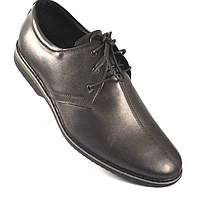 Туфли кожаные черные мужская обувь комфорт на каждый день Rosso Avangard Carlo Attraente Black Ink
