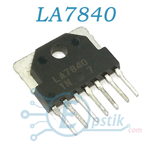 LA7840, мікросхема кадрової розгортки, HSIP7