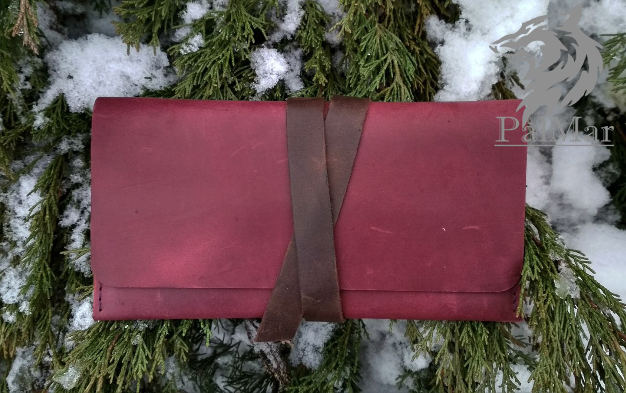 Гаманець, портмоне "HER2" ручної роботи, натуральна шкіра, фото 1