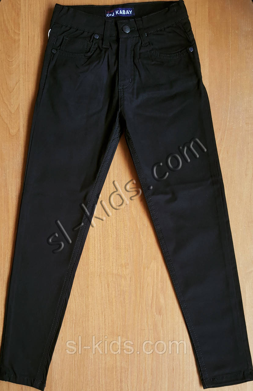 Штани (скіни), джинси для хлопчика 11-15 років (чорні) рожев пр.Туреччина