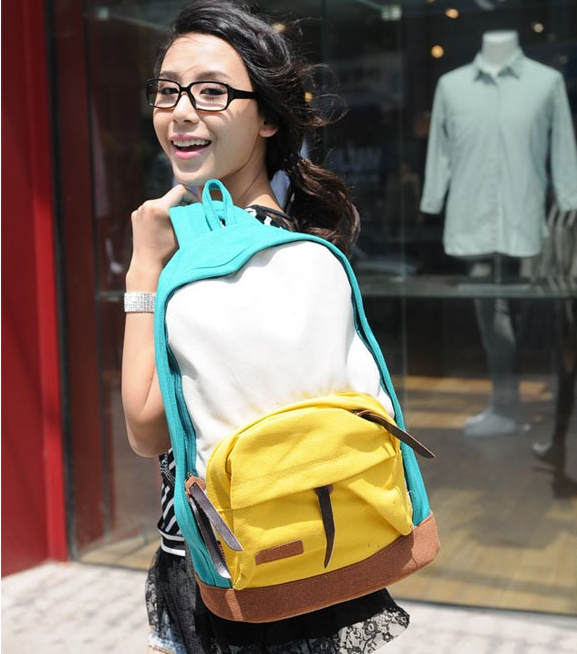 Рюкзак жіночий різнобарвний, фото 1