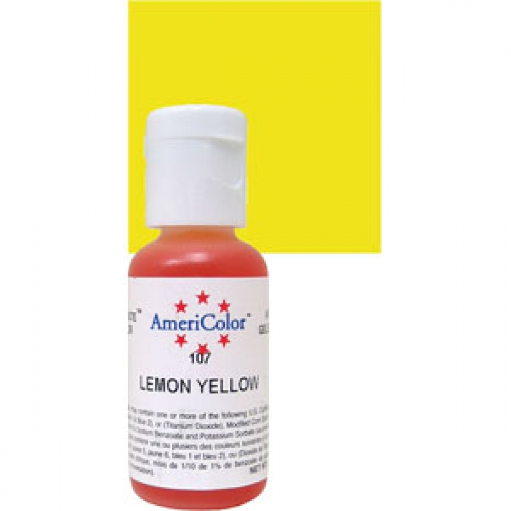 Барвник Americolor Лимонно-Жовтий 107