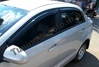 Дефлектори вікон (вітровики) Zaz Forza 2011- (Hic)