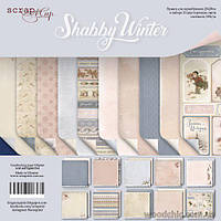 Набір Папір для скрапбукінгу "Shabby Winter"