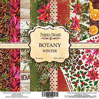 Набір Папір для скрапбукінгу "Botany Winter"