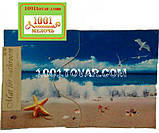 Одинарний килимок з 3D печаткою "Дельфіни" в ванну 90х60 див., фото 6