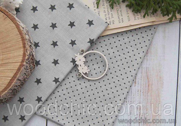 Чипборд Квіти в обводі, фото 1