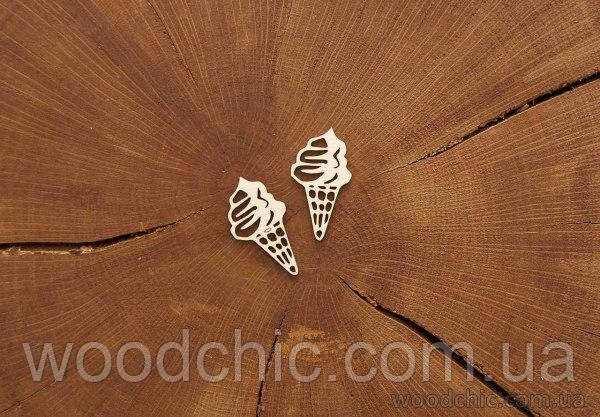 Чипборд Набір Морозиво в склянці, фото 1