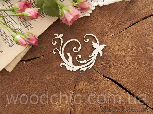 Чипборд Казковий завиток 1, фото 1