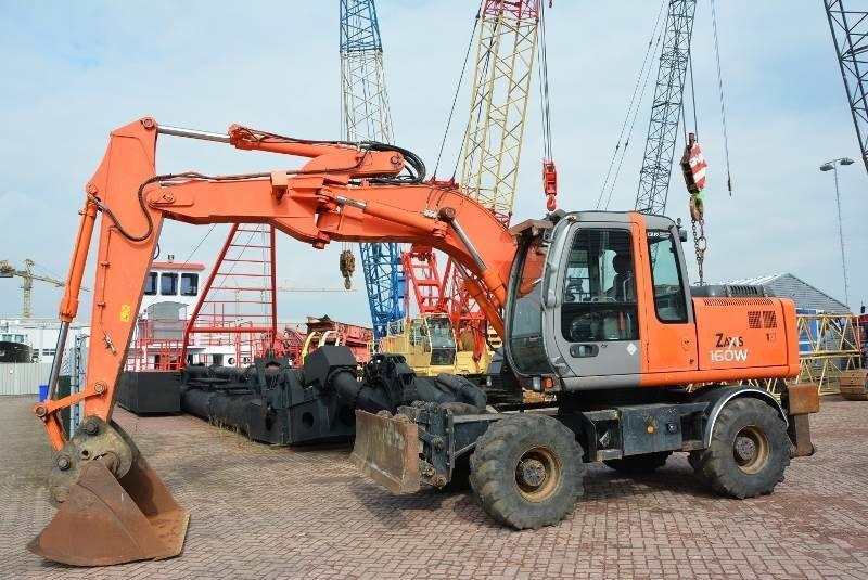 Колісний екскаватор HITACHI ZX 160 W 2007 рік, фото 1