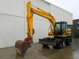 Колісний екскаватор JCB JS145W 2005 рік