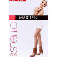 Колготы ажурные MARILYN STELLA 510 20ден, размеры 1/2 ,3/4, цвет черный черный, 1/2; 3/4, 1/2 черный