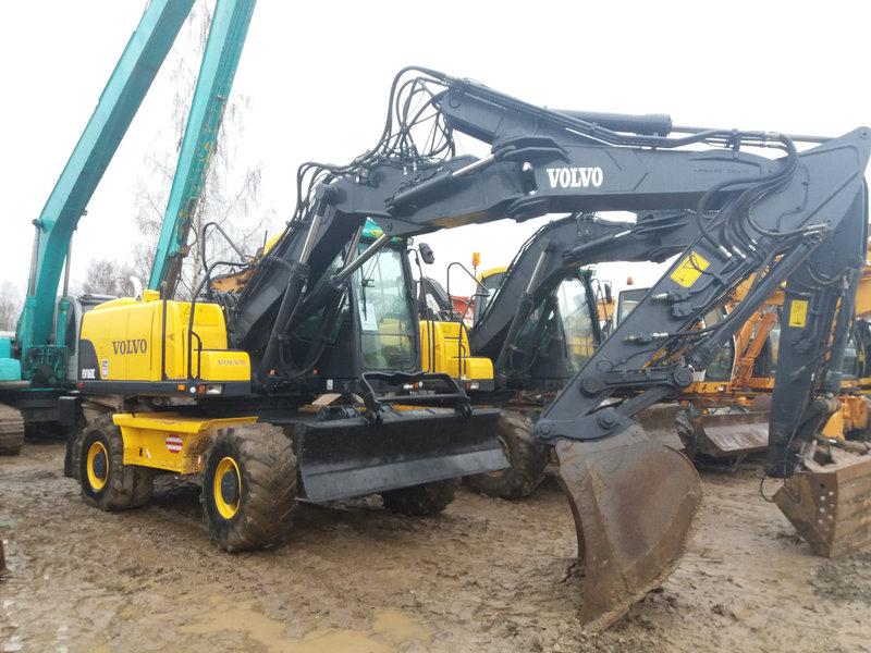 Колісний екскаватор VOLVO EW 160C 2010 рік, фото 1