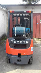 Газовий навантажувач Toyota 02-8FG15 2015 рік