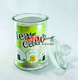 Банка скляна 750 мл, герметична кришка "Чайна" Stenson MS-0226, фото 2