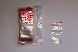 Пакети із замком zip-lock 4 х6 см/уп-100 шт.