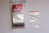 Пакеты с замком zip-lock 6 х8 см / уп-100шт