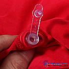 Дорожня надувна подушка прямокутної форми Silenta, red, фото 7