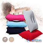 Дорожня надувна подушка прямокутної форми Silenta, red, фото 9