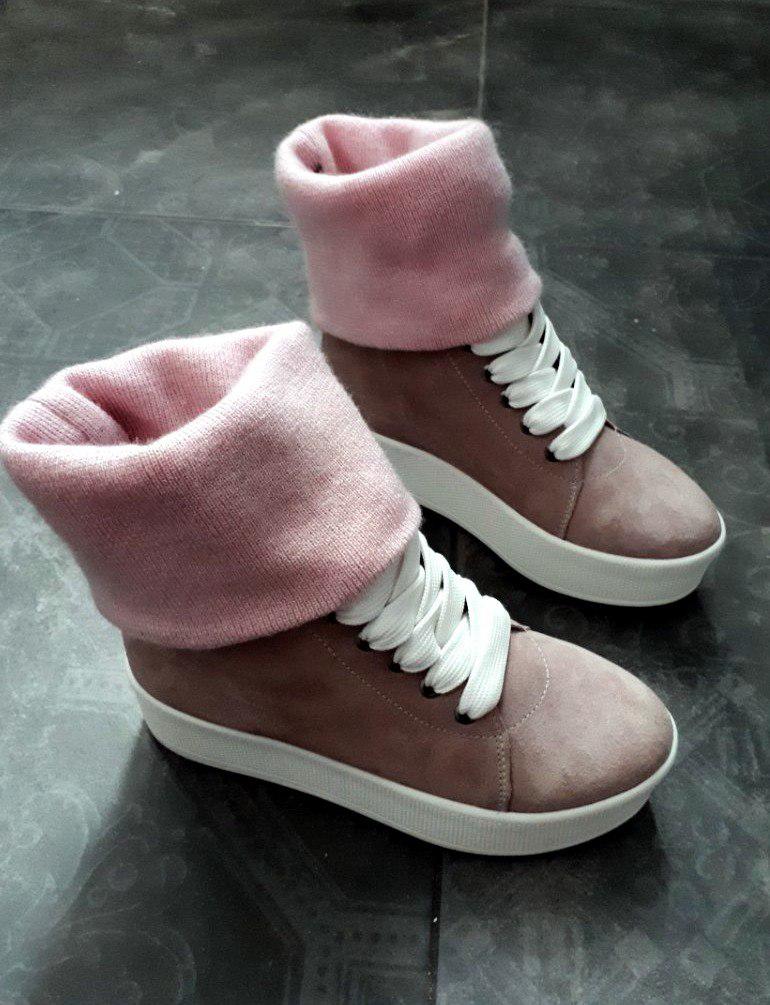 Жіночі кеди з дов'язом демісезонні ТМ Bona Mente, фото 1