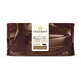 Barry Callebaut MALCHOC-М-122 Молочний шоколад без цукру 34%,  Блок 1 х 5 кг