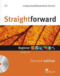 Straightforward Second Edition Beginner Workbook without key with Audio-CD (Робочий зошит)