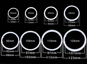 90 мм led-кільця з поворотом, у фару (ангельські очі). НАЙКРАЩІ! 1шт., фото 4