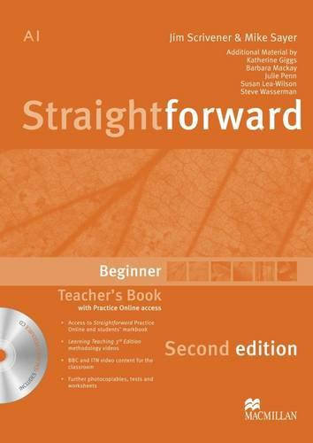 Straightforward Second Edition Beginner Teacher'S Book With CD-ROM.