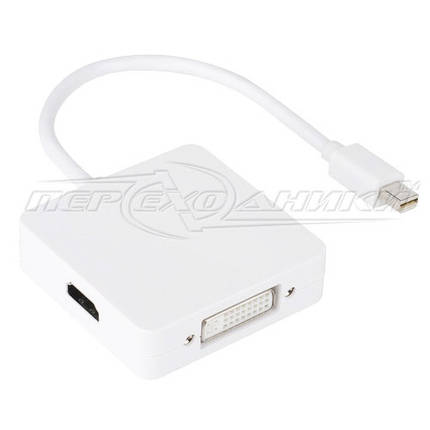 Адаптер Mini DisplayPort (Thunderbolt) to HDMI + DVI + Display Port, фото 2