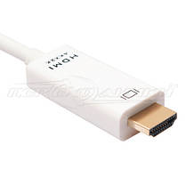 Кабель Mini DisplayPort (Thunderbolt) to HDMI, 3 м, білий, фото 5