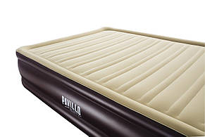 Bestway 67597 надувна ліжко Cornerstone Airbed 203х152х43см, фото 3