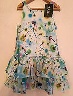 Летнее платье Zara для девочки. Размеры 116-134.