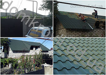 Монтаж модульной металлочерепицы Z-lock Rocua