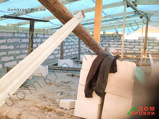 Г. Одесса ул. Четвертая. Монтаж модульной металлочерепицы Z-lock Rocua 6