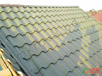 Монтаж модульной металлочерепицы Z-lock Rocua