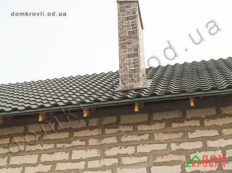 Монтаж модульной металлочерепицы Z-lock Rocua