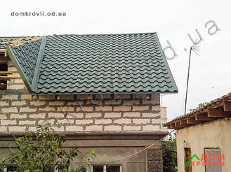 Монтаж модульной металлочерепицы Z-lock Rocua