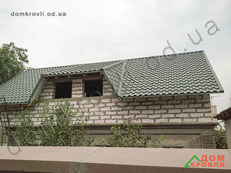 Монтаж модульной металлочерепицы Z-lock Rocua