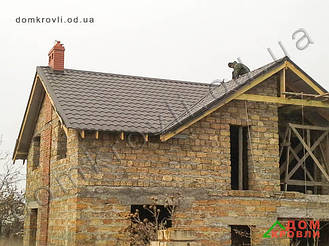 Монтаж металлочерепицы Валенсия