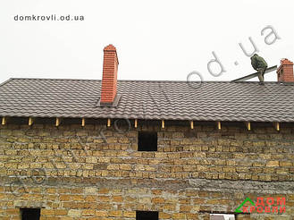 Монтаж металлочерепицы Валенсия