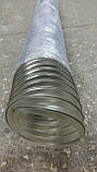 Гнучкий повітропровід ПВХ 200 мм*0,5 мм, гофрорукав вентиляційний, фото 3
